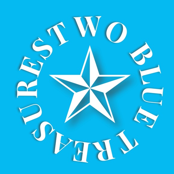 Meet your Posher, Two Blue Treasures - Picture 1 of 1